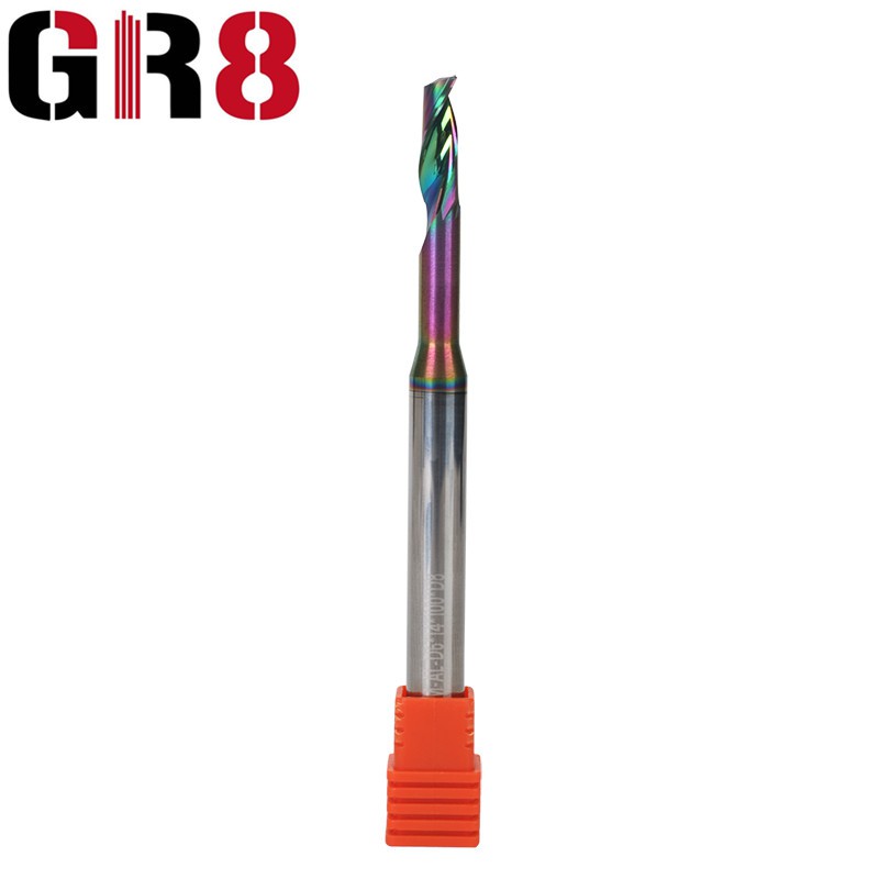 1 räfflor Aluminiumbearbetningsändfräs